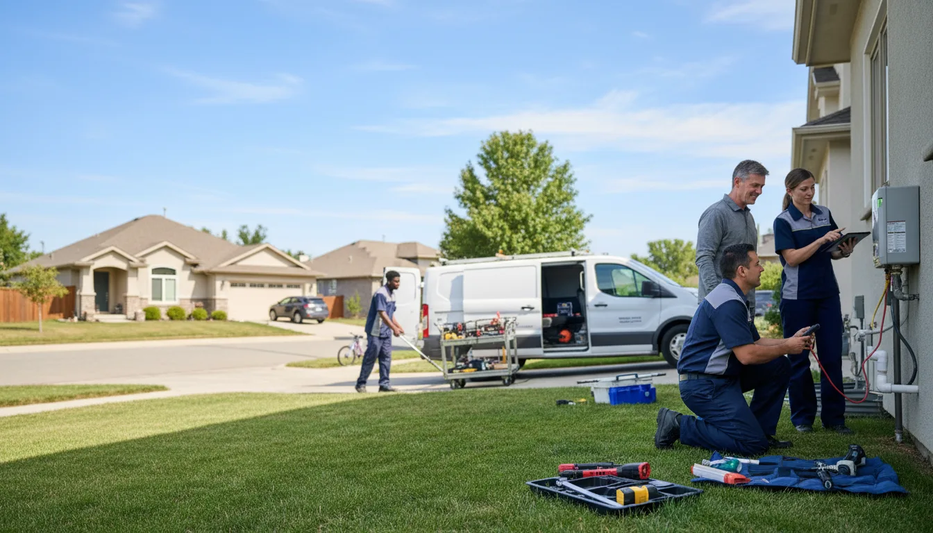 Tankless water heater service in Amboy, IL